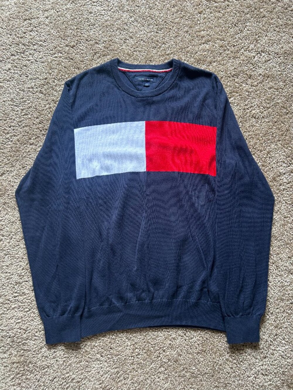 Vintage Tommy Hilfiger Crewneck Sweatshirt Size Large